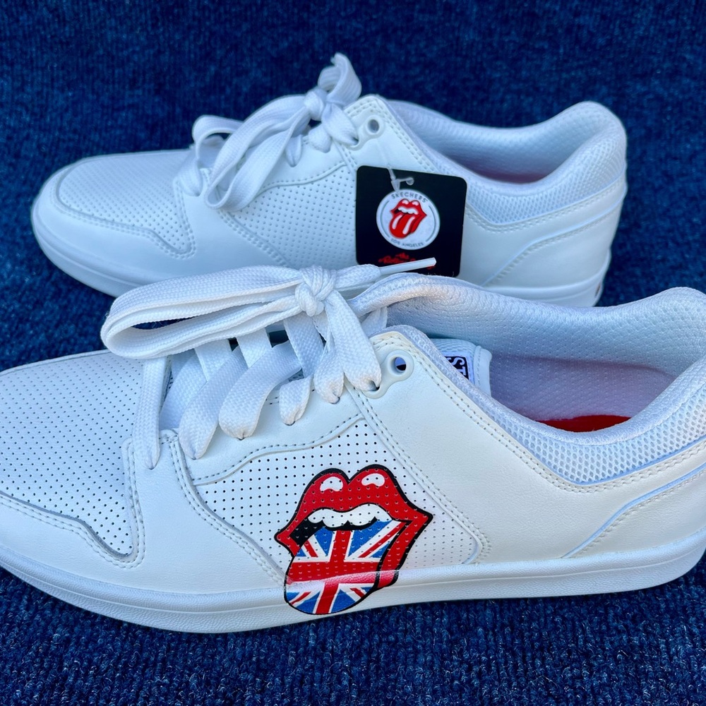 Rolling Stones Skechers New with tags Men Size 9.5